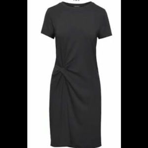 Banana Republic Soft Ponte Twist-Front Dress